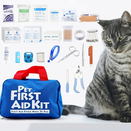 118pcs Pet First Aid Kit