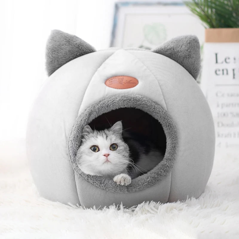 Cozy Winter Cave Bed