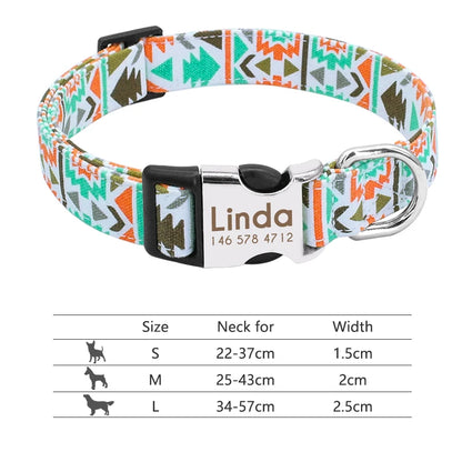 Personalized Nylon Collar