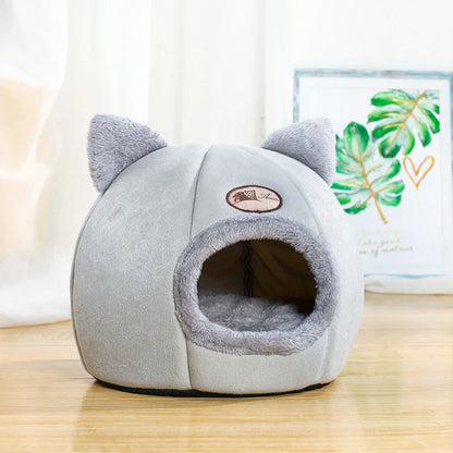 Cozy Winter Cave Bed