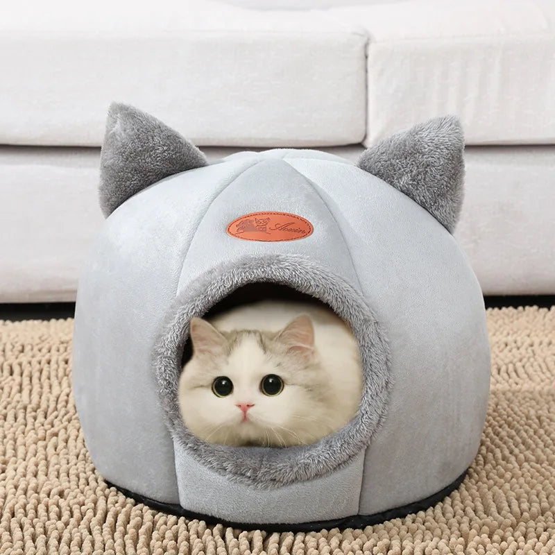Cozy Winter Cave Bed