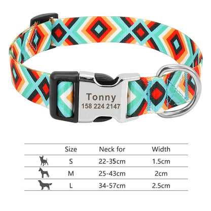 Personalized Nylon Collar
