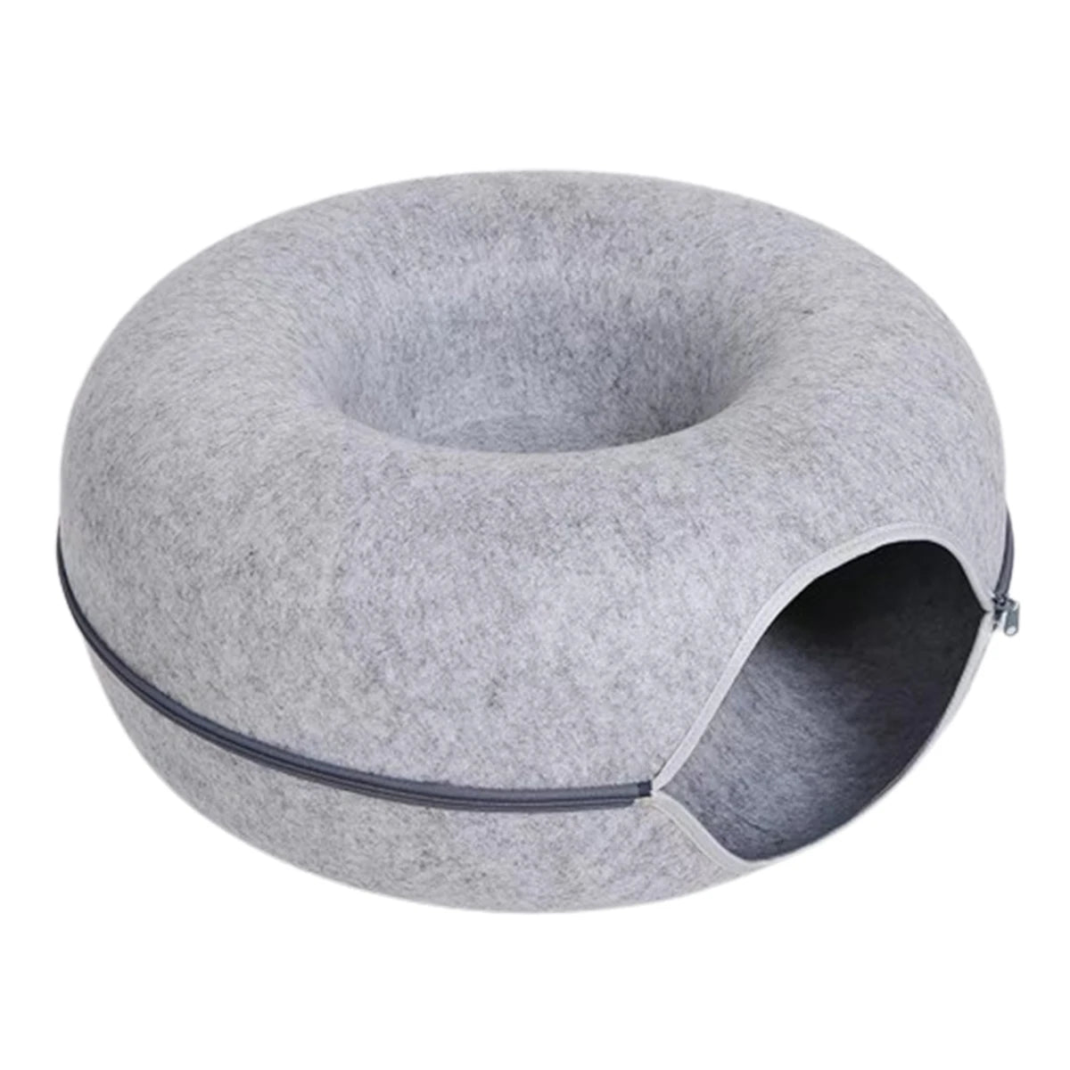 2-in-1 Felt Donut Bed