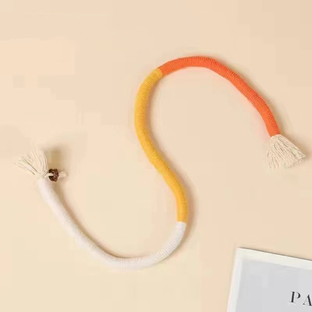 Interactive Catnip Chew Rope Toy
