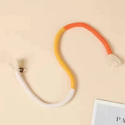Interactive Catnip Chew Rope Toy