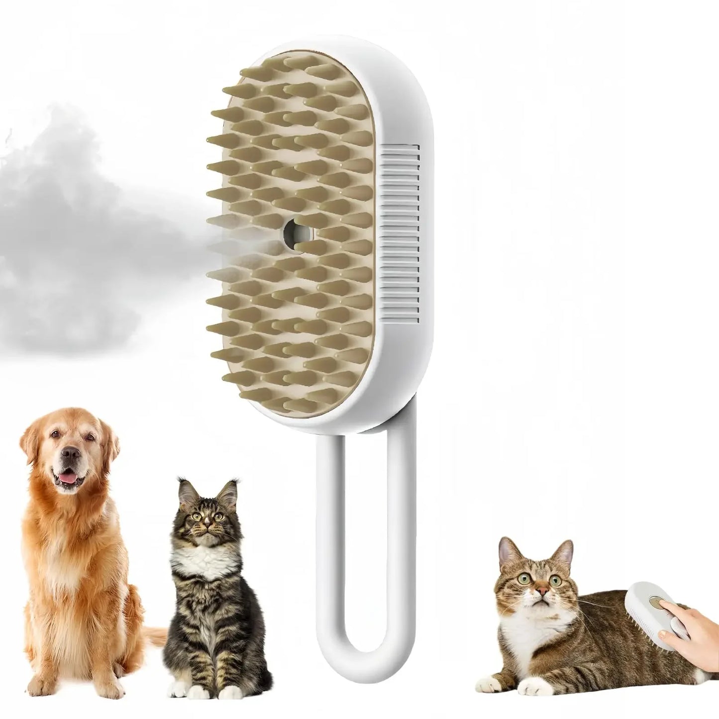 3-in-1 Spray Massage Brush