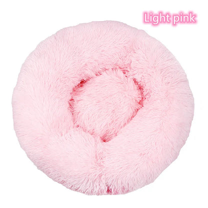 Super Soft Plush Donut Bed