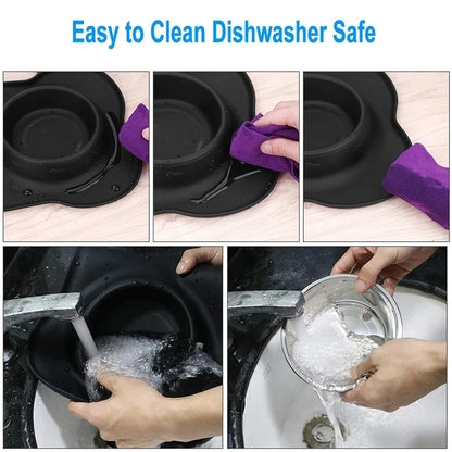 Double Stainless Steel Bowl