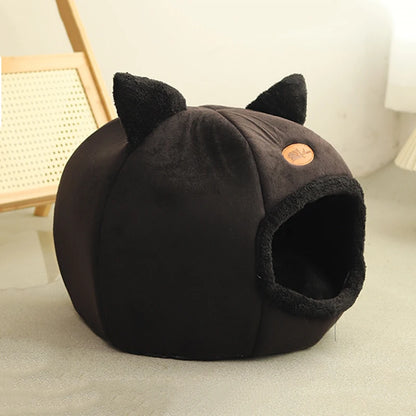 Cozy Winter Cave Bed