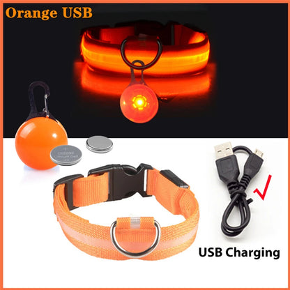 USB LED Glowing Pet Collar