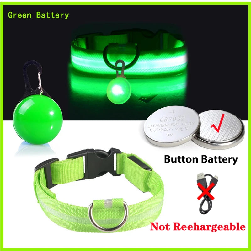 USB LED Glowing Pet Collar