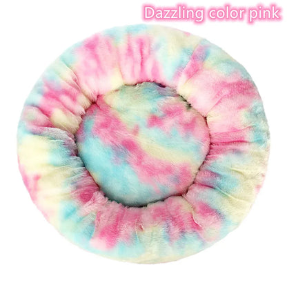 Super Soft Plush Donut Bed