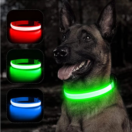 USB LED Glowing Pet Collar