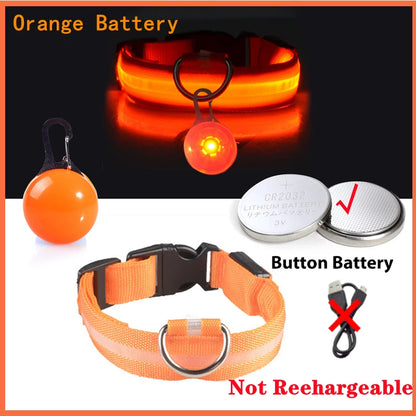 USB LED Glowing Pet Collar