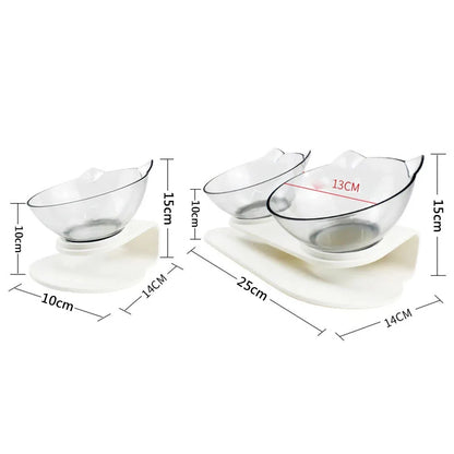 Non-Slip Double Bowls