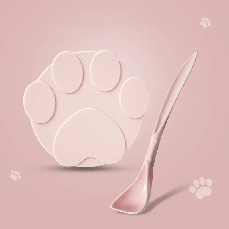 2-in-1 Silicone Food Lid and Sealer Spoon