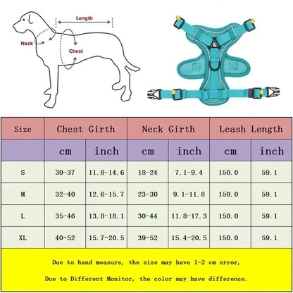 No Pull Adjustable Harness Vest