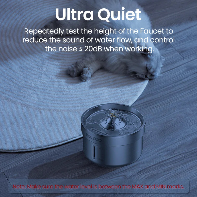 Smart Stainless Steel Pet Water Fountain