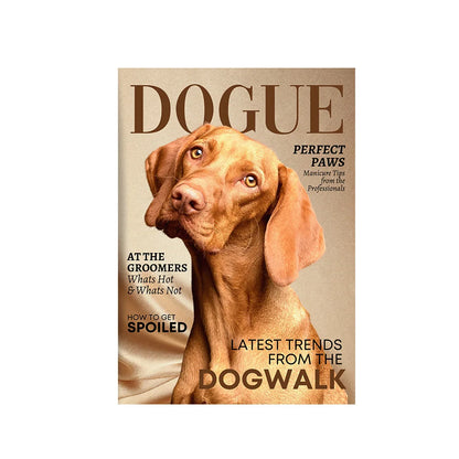 Custom Magazine Cover Canvas