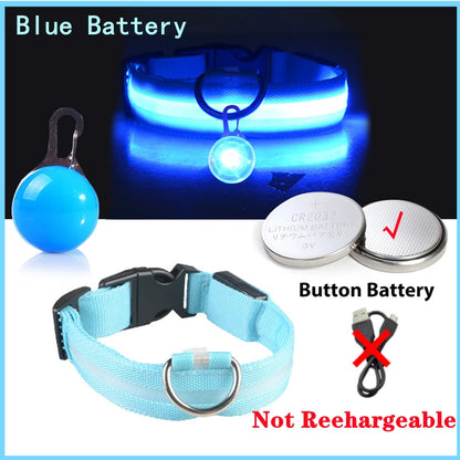 USB LED Glowing Pet Collar