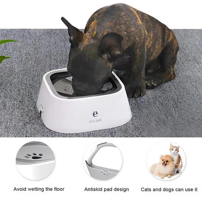 Anti-Spill Floating Water Bowl