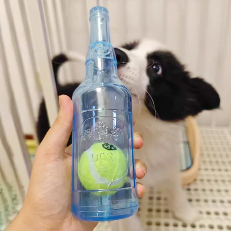 Interactive Beer Bottle Chew Toy