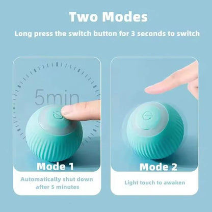 Automatic Self-Exciting Jumping Ball Toy