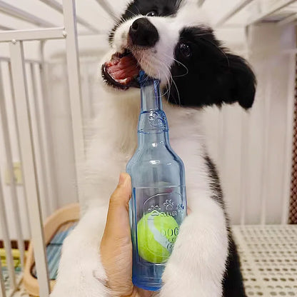 Interactive Beer Bottle Chew Toy