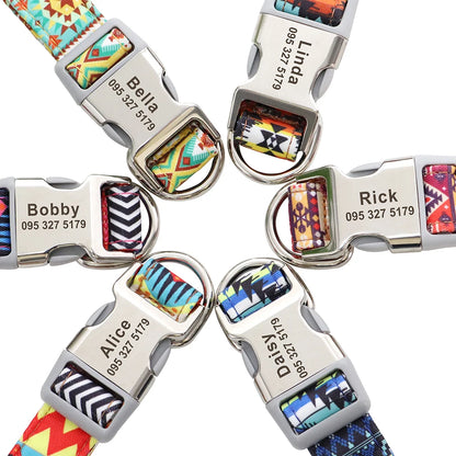 Personalized Nylon Collar