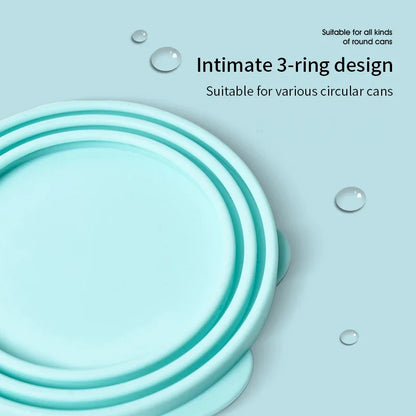 2-in-1 Silicone Food Lid and Sealer Spoon