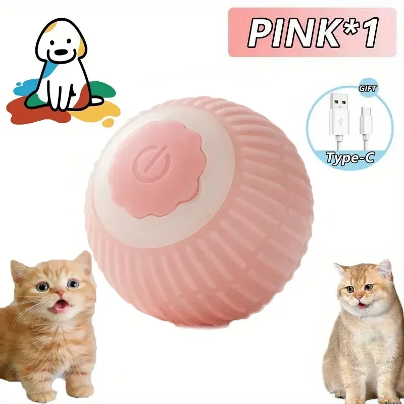 Rechargeable Automatic Rolling Ball Toy