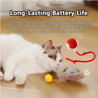 Rechargeable Automatic Rolling Ball Toy