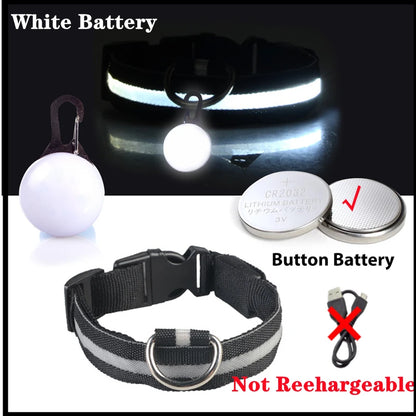 USB LED Glowing Pet Collar