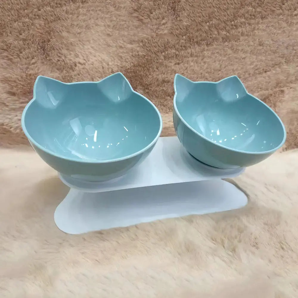 Non-Slip Double Bowls