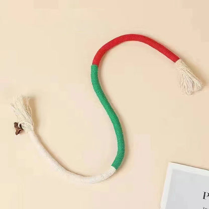 Interactive Catnip Chew Rope Toy