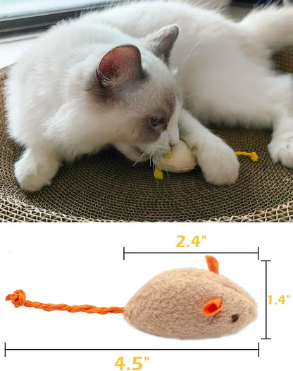 Catnip Rattle Mouse Toys