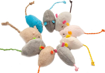 Catnip Rattle Mouse Toys