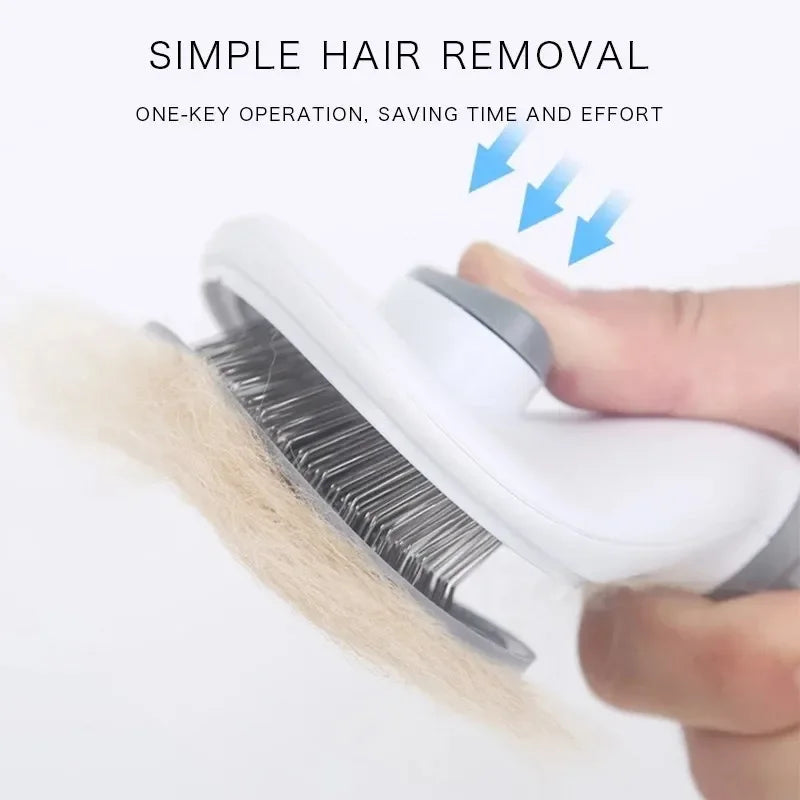 Self-Cleaning Hair Brush