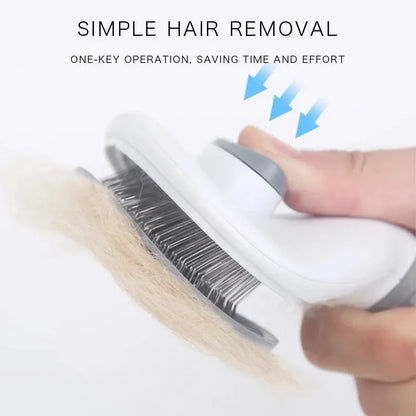 Self-Cleaning Hair Brush