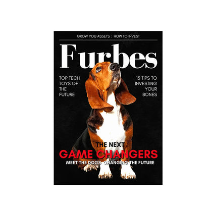 Custom Magazine Cover Canvas