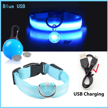 USB LED Glowing Pet Collar