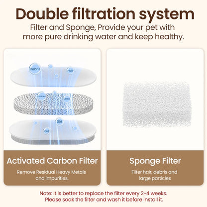 Smart Stainless Steel Pet Water Fountain