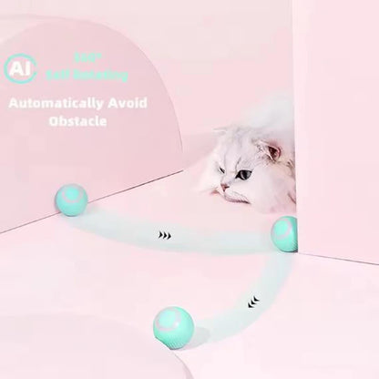 Automatic Self-Exciting Jumping Ball Toy