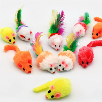 Catnip Rattle Mouse Toys