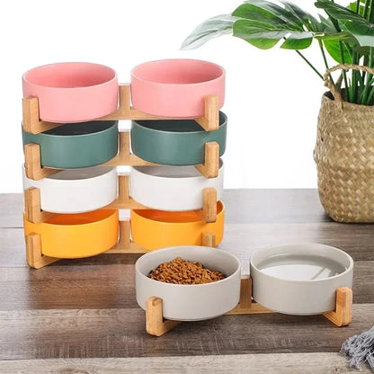 Stylish Ceramic Pet Bowl