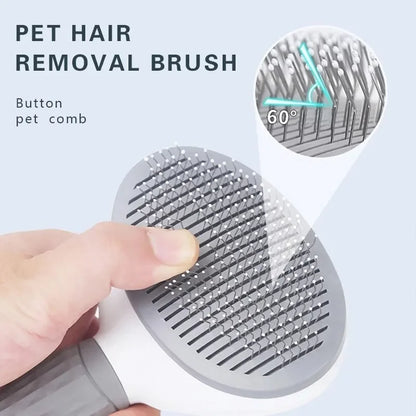 Self-Cleaning Hair Brush