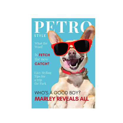 Custom Magazine Cover Canvas