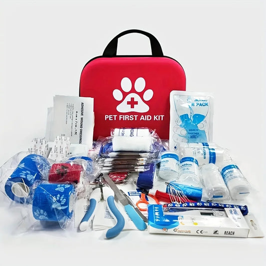 61pcs Pet First Aid Kit