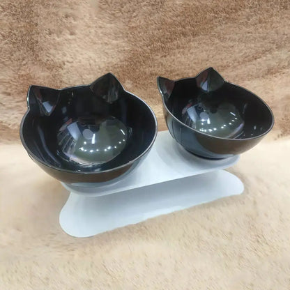Non-Slip Double Bowls