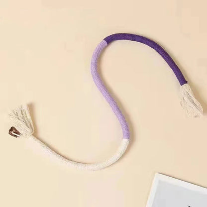 Interactive Catnip Chew Rope Toy